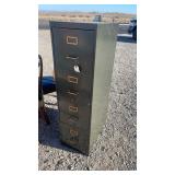 Vintage Military File Cabinet