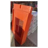 Large Orange Oil Catcher Drain Tray