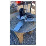 Large Shop Fan W/ Part of Wall Mount Bracket