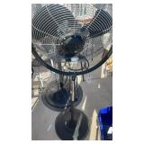 Medium Shop Fan on Stand- Works