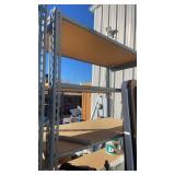 Six shelf Metal Gorilla racking