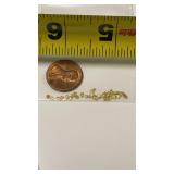 0.6 GRAMS NATURAL ALASKIAN GOLD NUGGETS