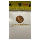 0.7 GRAMS NATURAL ALASKIAN GOLD NUGGETS