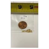 0.7 GRAMS NATURAL ALASKIAN GOLD NUGGETS