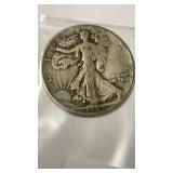 SILVER 1/2 DOLLAR WALKING LIBERTY COIN