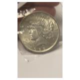 1922 P Silver Peace $1 Dollar Coin