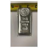 10 OZ  .999 Fine Silver Bar