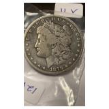 1879 S  Silver Morgan $1 Dollar Coin