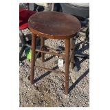 .Wooden Bar Stool