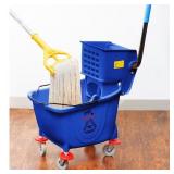 Commercial Mop Bucket W/ Wringer