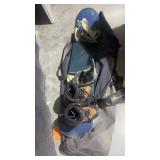 Snowboard with Travel bag