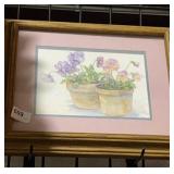 Framed flower Art
