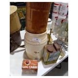 Vintage Ovaltine container Ohio maple syrup