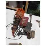 Work light with electrical switches-DC plug