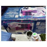 Snoring whistling animated electronic Santa