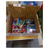 Box of blank audio cassettes