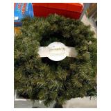 9 ft mixed Pine Garland,  50 clear mini lights