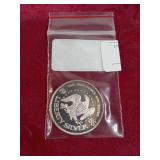 .999 1 oz Sliver Strike Round