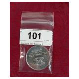 .999 1 oz Sliver Strike Round