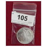 .999 1 oz Sliver Strike Round
