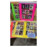 5 sheets of 9, Baskeball Cards 45 Total Cards on