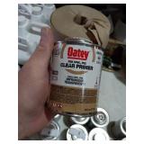 Oatey clear primer.  All one money.
