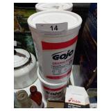 2 Containers Gojo original formula hand cleaner