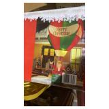 15ft alighted Hot Air Ballon Santa Clause