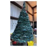 Partial lit Christmas Tree (lights need help)