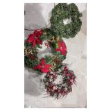 3 Christmas Wreaths
