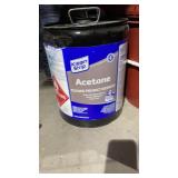 5 Gallon Acetone,   Dented can