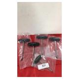 5 Torque T Drivers  4-5 x 150mm