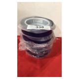 5 Rolls Blue PIN Polyster Tape 1in x 72yd