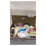 Box Assorted Garage / Tool Shelve Items