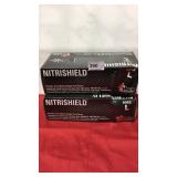 Boxes Nitrishield Gloves sz L