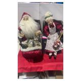 Mr & Mrs Claus in Chairs Signed w/ COA by