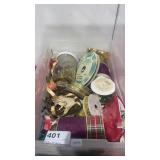 Box Crafting Ribbon & Other Supplies