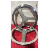 2 Machine Steering Wheels