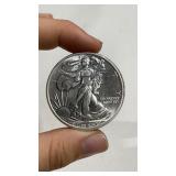 .999 1 oz silver Round Strike