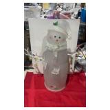 Acrylic Snowman Battery Operated