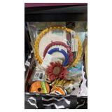 Bin w/ Crafting Supplies -3 sizes Round Knitting