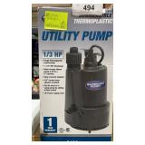 Submersible Utility Pump 1/3 hp
