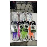 4 Bags w/ 4 Gardening Gloves sz L