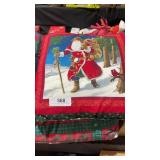Christmas Theme Pillows and Blanket