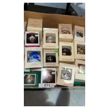 Box Full of NIB Hallmark Ornaments