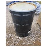 Empty New Metal Barrel - has dent