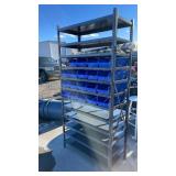 Micro mini bin and rack