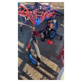 Spiderman bike