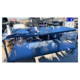 Long grey Rolling Garage Cart