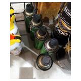 Cans of dry Moly lube